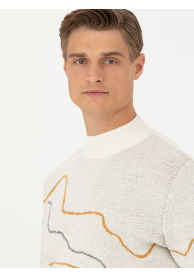 Cacharel Erkek Camel Kazak /triko 50272281-vr015 Kahverengi