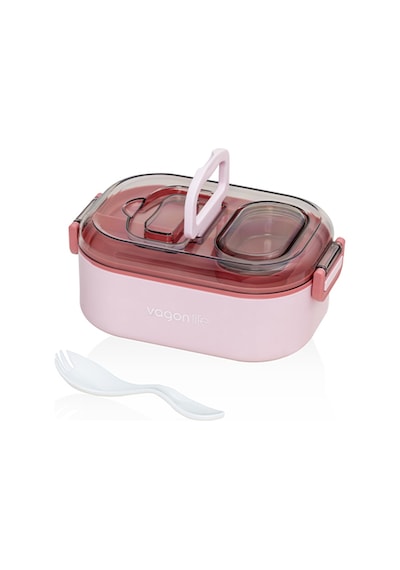 Vagonlife Vgn7084 550ml Pembe Çelik Saklama Kabı Pembe