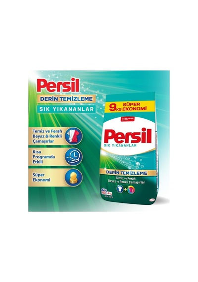 Matik Toz Çamaşır Deterjanı 36kg Sık Yıkananlar Beyaz Ve Renkliler İçin 4pk 9kg 240 Yıkama