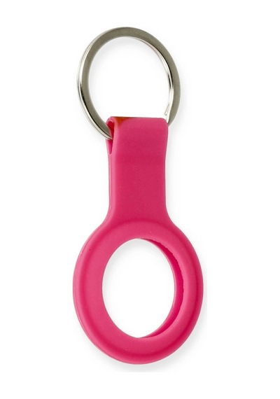 Buğz Airtag Silikon Kılıf - Pembe - 100