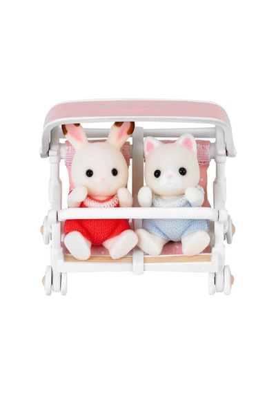 Sylvanian Families İkili Puset Esf4533 Ürüne Figürler Dahil Değildir