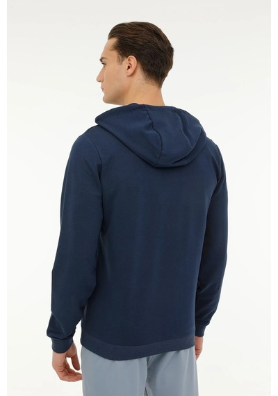Lumberjack Erkek Basic Sweatshirt Hoodie Sn72 3fx Lacivert/navy 1 Lacivert