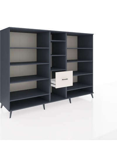 Kronos Dolap 11 Raflı 3 Çekmeceli 220x59x163 Antrasit-antrasit/a Antrasit-antrasit/aytaşı Kronos Dolap 11 Raflı 3 Çekmeceli 220x59x163 Antrasit-antrasit/a Antrasit-antrasit/aytaşı