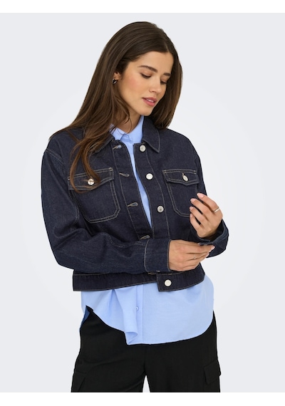 Only Onllumi Kadın Denim Ceket 15339977 Mavi