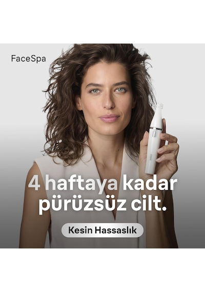 Braun Facespa Yüz Epilatörü, Yüz Temizleme Başlığı, 810