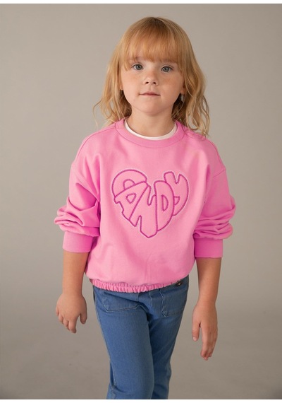 Mayoral Kız Çocuk İki İplik Sweatshirt Pembe
