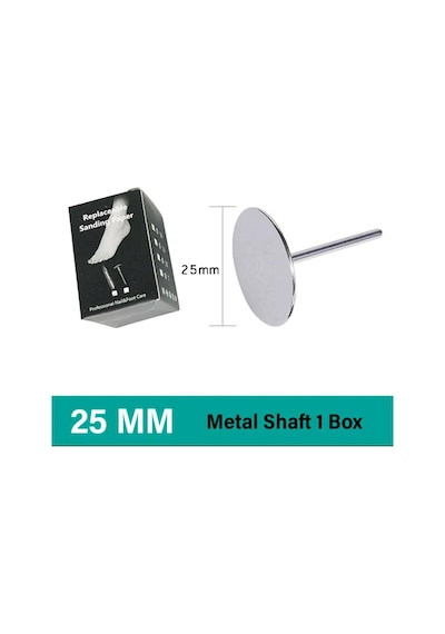 Pododisk Metal Başlık Medium 25 Mm