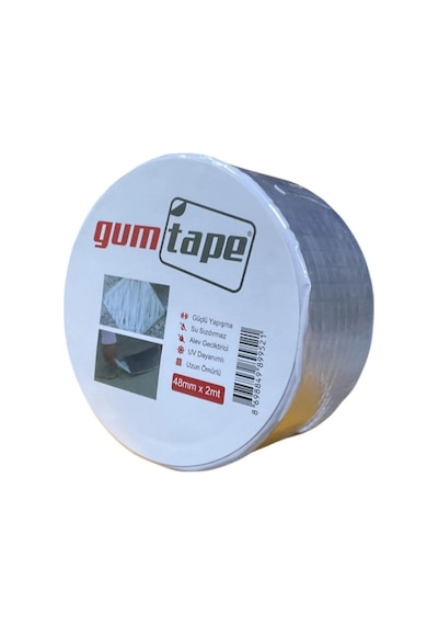 Gum Tape Sızdırmazlık Sakız Bant 48 Mm 2 Mt