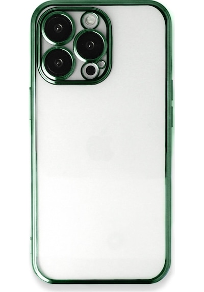 Apple Uyumlu iPhone 14 Pro Kılıf Razer Lens Çerçeveli Silikon Kapak