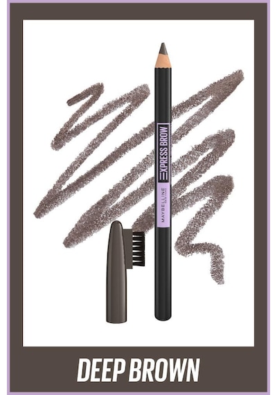 Maybelline New York Express Brow Shaping Pencil Deep Brown
