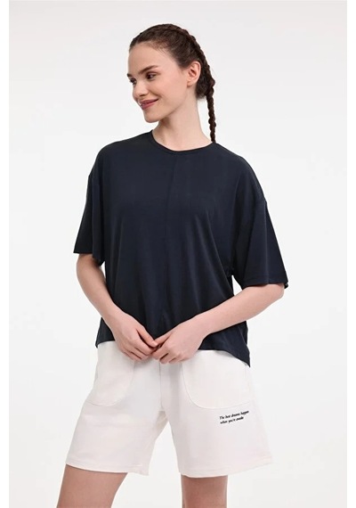 Lumberjack 5m Wl Brenda 11ck612 5fx Kadın T-shirt 101940936 Siyah
