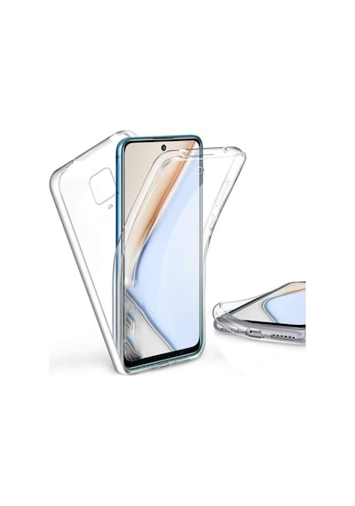 Xiaomi Redmi Note 9 Pro Kilif 360 Seffaf Ön Arka Silikon 399316499