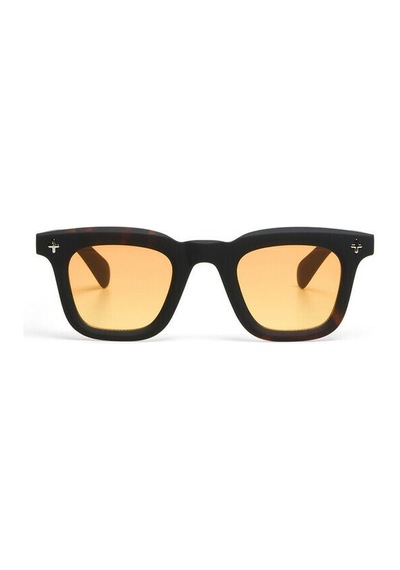 Okkia Firenze Unisex Güneş Gözlüğüsiyah Havana / Lens : Sarı Kahverengi