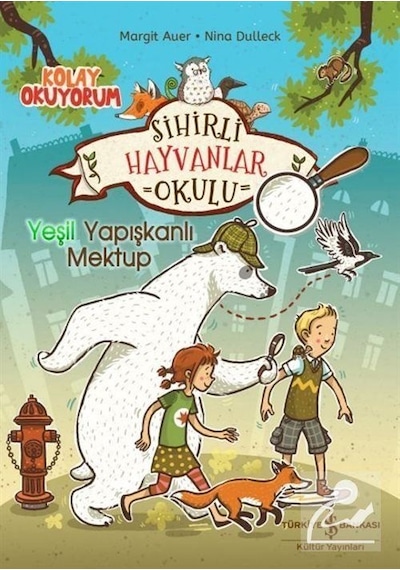 Sihirli Hayvanlar Okulu Yeşil Yapışkanlı Mektup Kolay Okuyor...