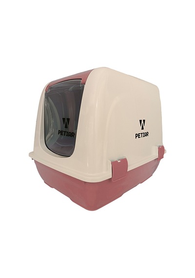 Petiar Orta Boy Antyel Kedi Tuvaleti Pembe