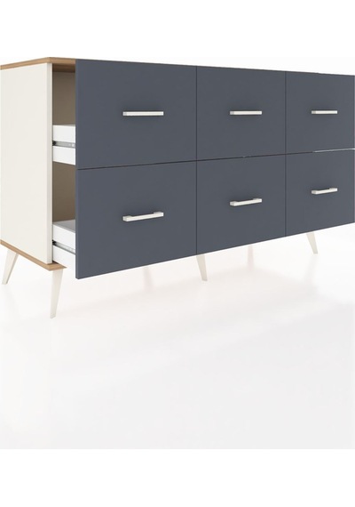 Hyperion Konsol 6 Çekmeceli 132x44x83 Aytaşı-aytaşı/antrasit Aytaşı/antrasit Hyperion Konsol 6 Çekmeceli 132x44x83 Aytaşı-aytaşı/antrasit Aytaşı/antrasit