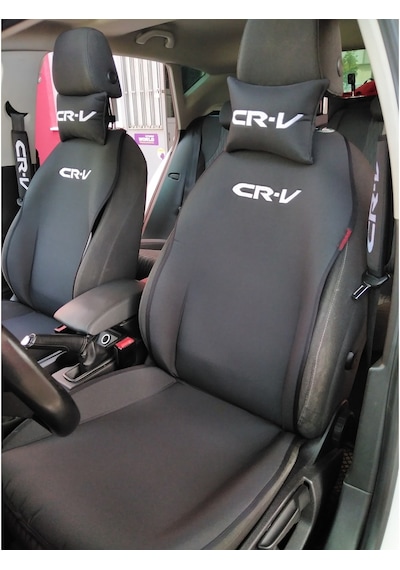Honda Cr-V Nakışlı Ön Ikili Oto Koltuk Kılıfı