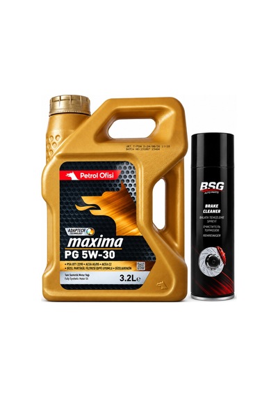 Petrol Ofisi Maxima PG 5W-30 3.2 L + Balata Spreyi 500 ML