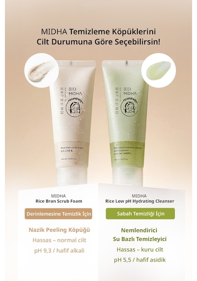 Midha Rice Low Ph Hydrating Cleanser 150 ML