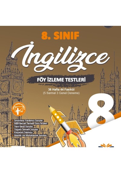 8. Sınıf İngilizce Föy İzleme Testleri