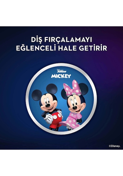 Oral B Vitality D100 Mickey Friends Şarjlı Çocuk Diş Fırçası