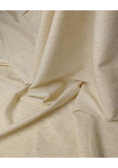 Kırçıllı Krem Renkte Örme Kumaş 190x280cm-11382