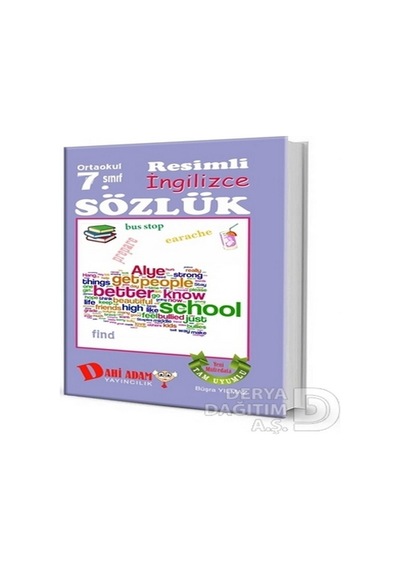 Ortaokul 7. Sınıf Resimli İngilizce Sözlük - Büşra Yılmaz - Dahi Adam Yayıncılık