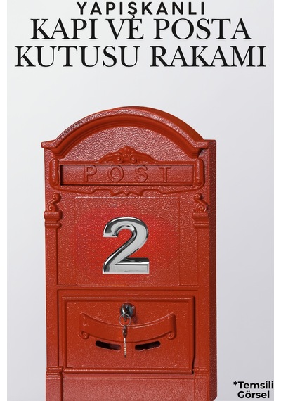Krom Yapışkanlı Kapı Numarası 2 5 Cm / 50 Mm Küçük Boy Rakam Sayı - Daire, Posta Kutusu, Otel Oda No, Asansör, Kat Planı, Araç Model Ve Apartman İçi Dekoru İçin Kendinden Yapışkanlı Krom Numaratör 2 2 Krom Yapışkanlı Kapı Numarası 2 5 Cm / 50 Mm Küçük Boy Rakam Sayı - Daire, Posta Kutusu, Otel Oda No, Asansör, Kat Planı, Araç Model Ve Apartman İçi Dekoru İçin Kendinden Yapışkanlı Krom Numaratör 2 2