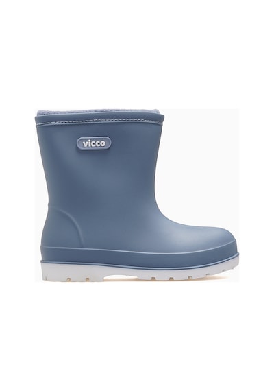 Vicco Mellow Unisex Çocuk Polarlı Su Geçirmez Yağmur Çizmesi 26k 946.230 Bu Kot Mavi