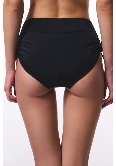 Penti Siyah New Boxer Yüksek Bel Bikini Altı
