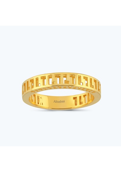 Altınbaş 22 Ayar Altın Yüzük Byz0104-25804 Çok Renkli