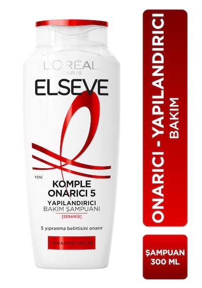 Elseve Komple Onarıcı 5 Yapılandırıcı Bakım Şampuanı 300 ML