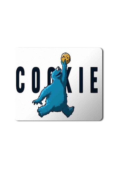 Cookie Monsters Kurabiye Canavarı Basketbolcu Baskılı Mousepad Mouse Pad