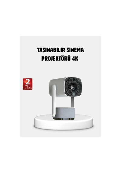 Hd 720p Projeksiyon Cihazı Geniş Ekran 10.000 Saat Ampul Ömrü Renkli