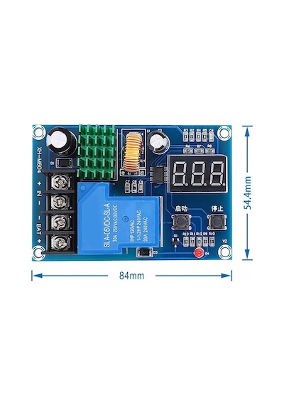 XH-M604 30A Akü Şarj Kontrol Koruma Modülü 12V 24V Batarya Kurşun