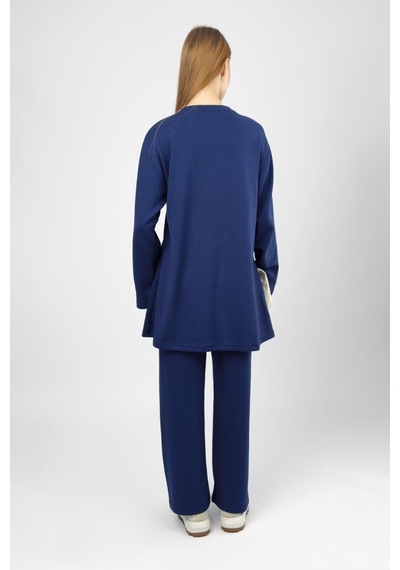 Kadın Modal Tencel Tunik Pantolon Takım Laci