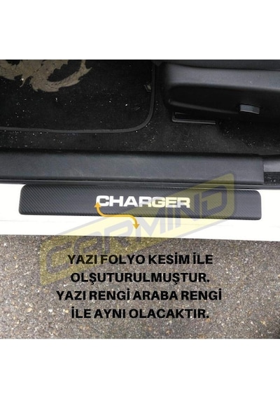 Size Özel Bagaj Ve Kapı Eşiği Karbon Sticker Set