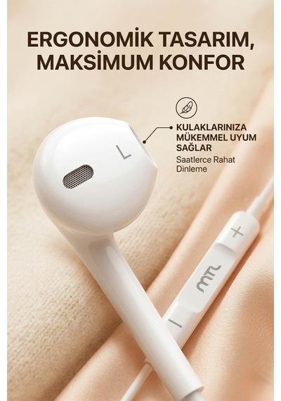 Samsung A06 / A16 / A26 / A36 / A56 Uyumlu Type-c Kulaklık Mt293a6series 00
