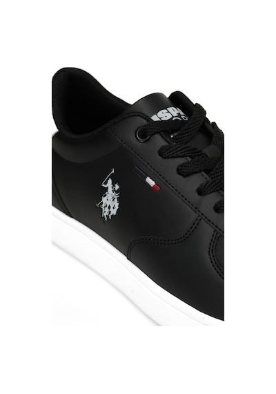 U.S. Polo Assn. 5M THUNDER 5FX Erkek Siyah Günlük Spor Ayakkabısı
