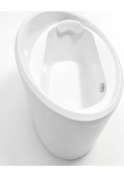 Panelduş - Line Os 100x170 Cm Oval Monoblok Beyaz Küvet - Opı86-