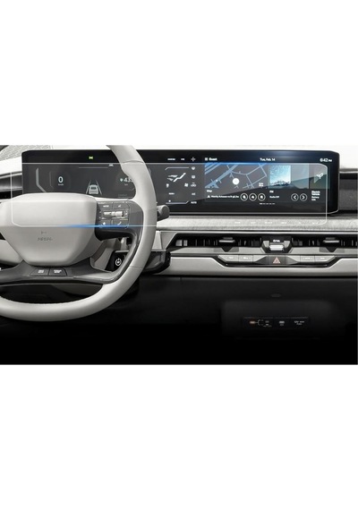 Kia Ev9 Mat Ekran Koruyucu Multimedya Ve Dijital Gösterge ' Sadece Ekran Koruyucu