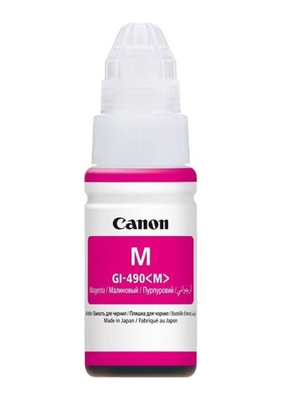 Canon Mürekkep Gı- 490 Kırmızı 70 ML (G1411/G2411/G3411)