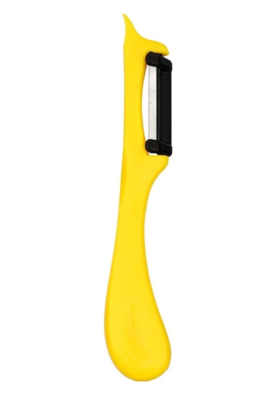Solingen Simli Limon Dikey Soyacak Paslanmaz Alman Çeliği, Ergonomik Sap, Çift Yönlü Kesici Ağız-190 Sarı