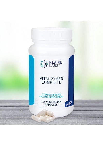 Klaire Labs Vital-Zymes Complete 120 Kapsül