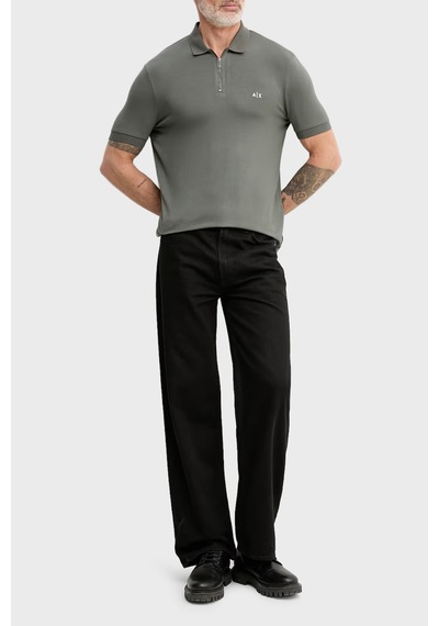 Armani Exchange Erkek Polo Xm002372 Af21936 U8144 Haki Haki