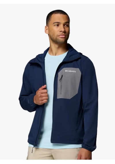 Columbia Wo3966 Tall Heights Iıı Hooded Softshell Erkek Mont 2155181-027 Lacivert