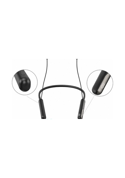 Mey İthalat Boyun Askılı Bluetooth Kulaklık Extra Bass Ve Ses Değiştirme Modlu Belirtilmemis