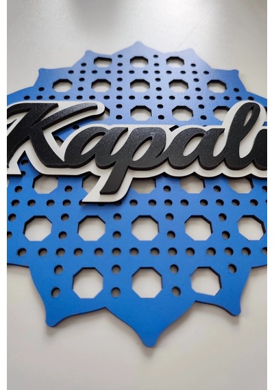 Rattan 5 Katmanlı Model Açık-kapalı Tabelası - Saks