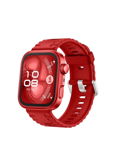 Newface Huawei Fit 4 Nova Silikon Kordon - Kırmızı