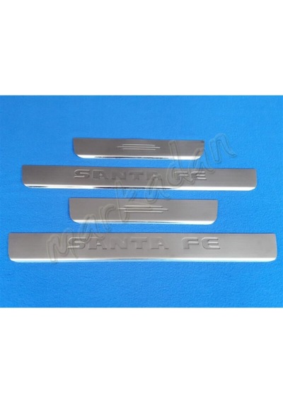 Hyundai Santa Fe Krom Kapı Eşiği 2007-2012 4 Parça Paslanmaz Çeli Hyundai Santa Fe Krom Kapı Eşiği 2007-2012 4 Parça Paslanmaz Çeli
